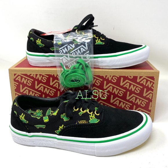 💖MEGA SALE💖VANS Era Pro Shake Junt Suede Canvas Black Women’s Size VN0A347LOV4 - Picture 8 of 9